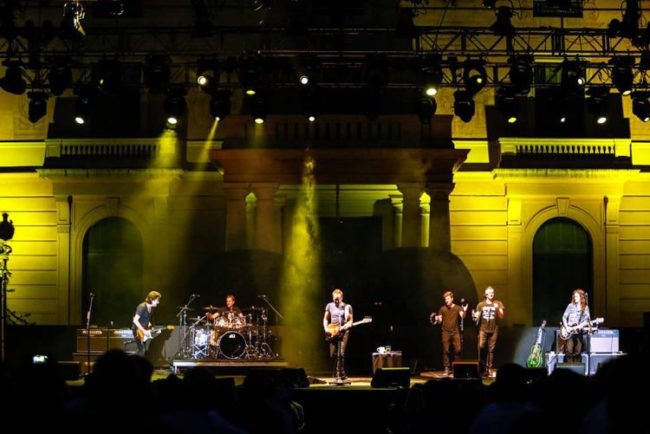 Festival en los jardines del Palacio de Pedralbes, barcelona