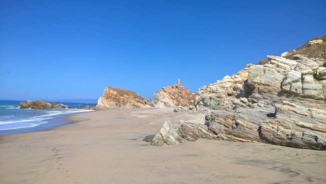 punta zicatela playa puerto escondido mejico